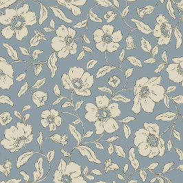 Papel de envolvimiento azul turbio de los anemones