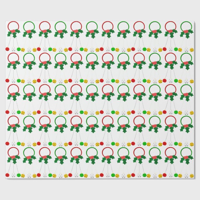 Papel de envolvimiento blanco de coronas rojas y v (Superficie plana)