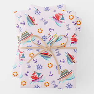 Papel de envolvimiento blanco para los barcos dive