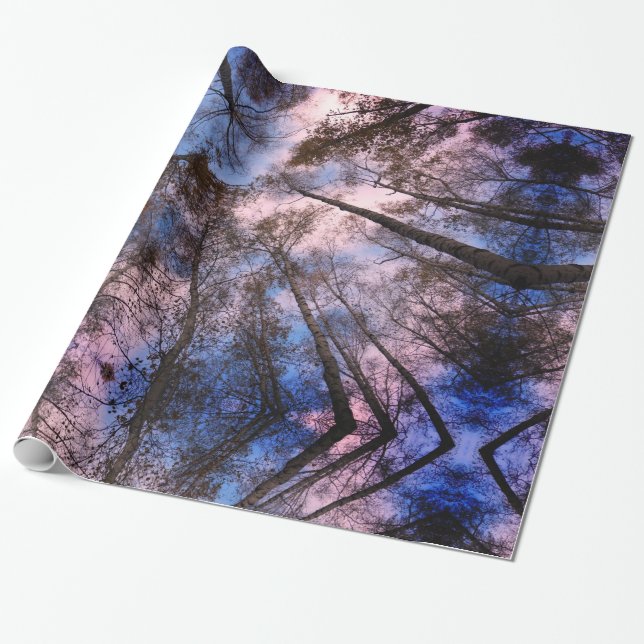 Papel de envolvimiento brillante de la naturaleza, (Desenrollado)