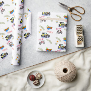 Papel de envolvimiento brillante Hero Bicicleta Av