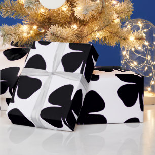 Papel de envolvimiento brillante negro