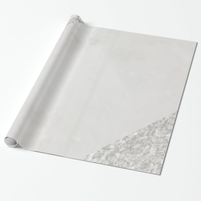 Papel de envolvimiento brillante, plata gris (Desenrollado)