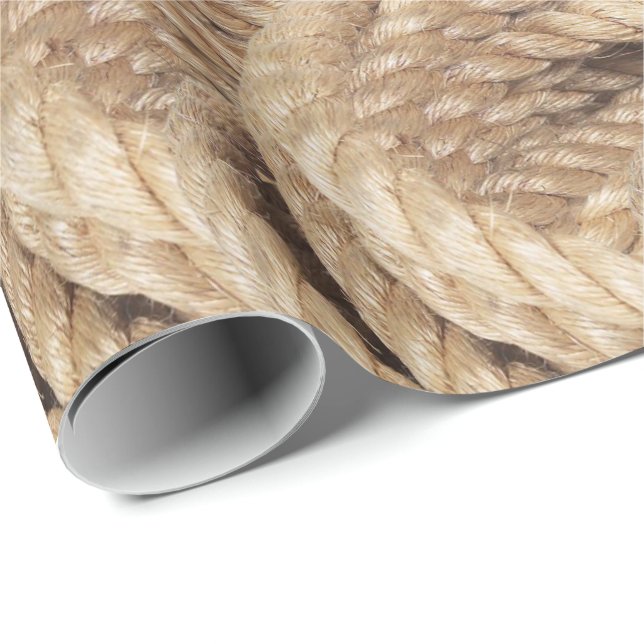 Papel de envolvimiento brillante Teddy Bear Rope (Esquina del rollo)