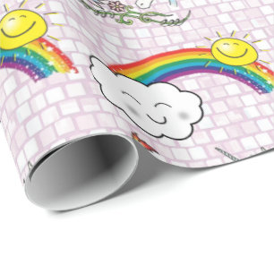 Papel de envolvimiento brillante Unicornio Arcoiri