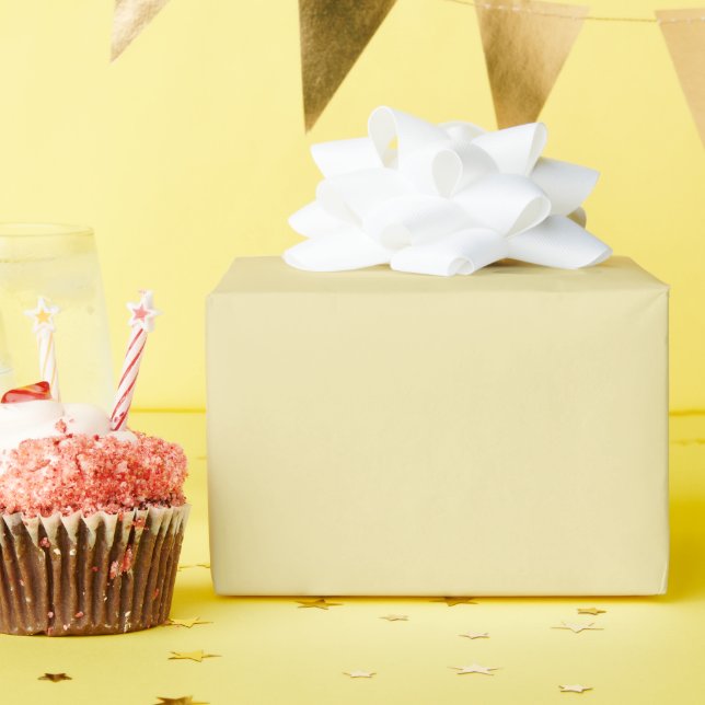 Papel de envolvimiento con brillo de vainilla (Fiesta de cumpleaños )
