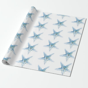 Papel de envolvimiento con temática Starfish