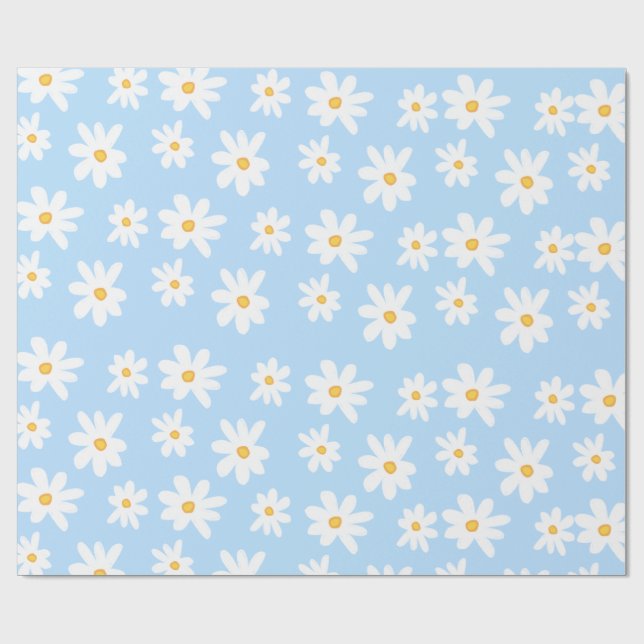 Papel de envolvimiento Daisy Delight (Superficie plana)