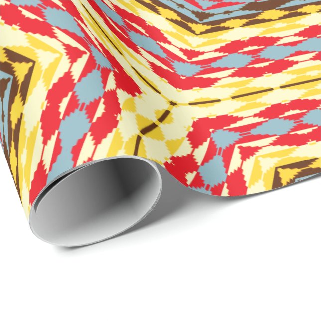 Papel de envolvimiento de 10 nativos estadounidens (Esquina del rollo)