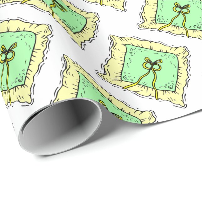 Papel de envolvimiento de almohada del portador de (Esquina del rollo)