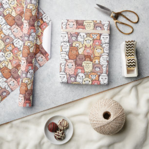 Papel de envolvimiento de Alpacas