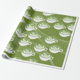: Papel de envolvimiento de amor Matcha Latte