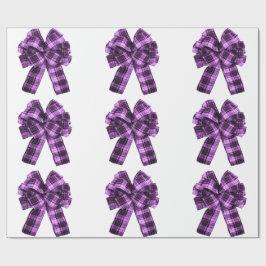 Papel de envolvimiento de arcos violetas