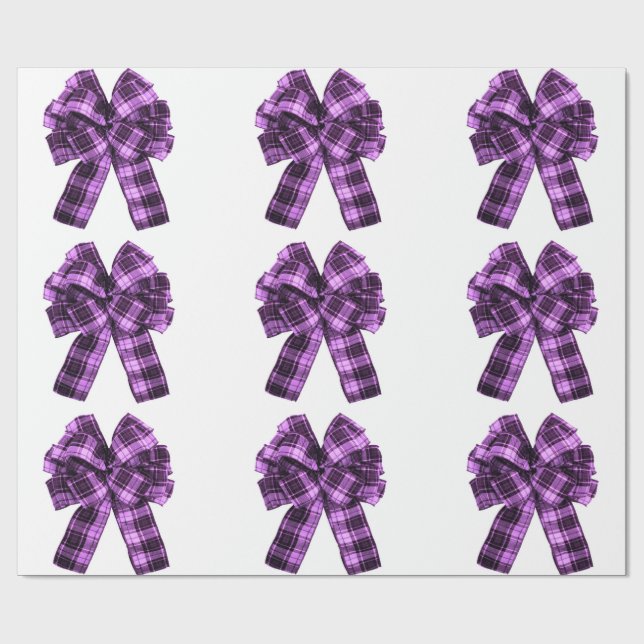Papel de envolvimiento de arcos violetas (Superficie plana)