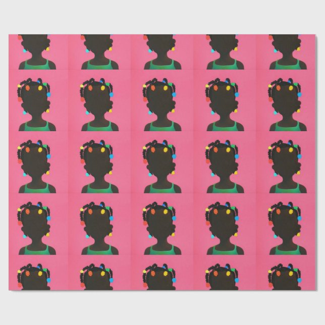 Papel de envolvimiento de BabyGirl (Superficie plana)