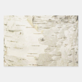 Papel de envolvimiento de Birch Naturaleza Papel d
