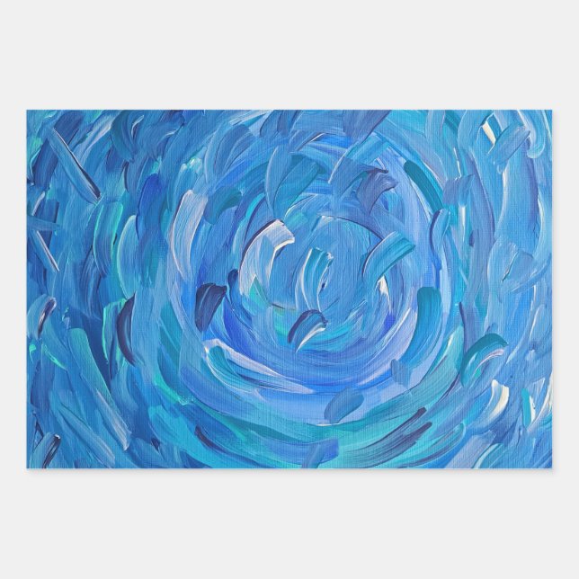 Papel de envolvimiento de Blue Bayou (Anverso)