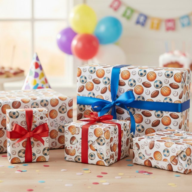 Papel de envolvimiento de bolas deportivas - Balon (Subido por el creador)