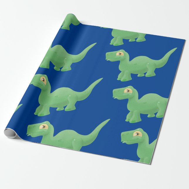 Papel de envolvimiento de Brontosaurus (Desenrollado)