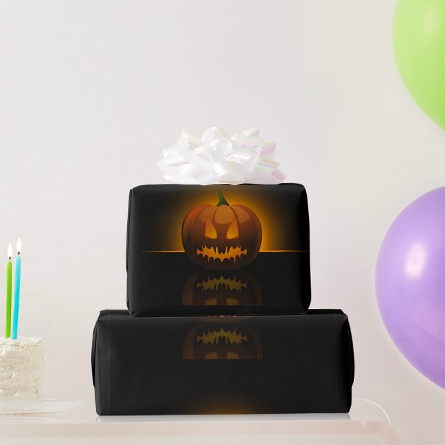 Papel de envolvimiento de calabaza de Halloween br (Subido por el creador)