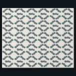 Papel de envolvimiento de camionetas azul de vinta<br><div class="desc">Este Papel de envolvimiento de camiones Vintage Blue Christmas Tree muestra mi pintura acuarela original de un camión azul de estilo vintage que lleva a casa el árbol de Navidad.</div>