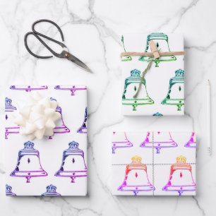 Papel de envolvimiento de campanilla de la iglesia