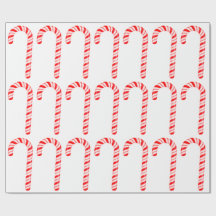 Papel de envolvimiento de candy cane