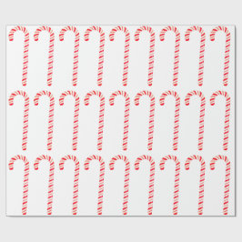 Papel de envolvimiento de candy canes
