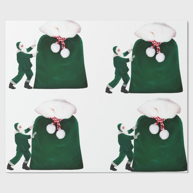 Papel de envolvimiento de chaqueta de regalo de Sa (Superficie plana)