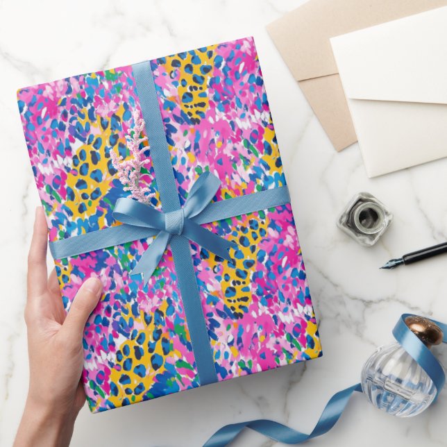 Papel de envolvimiento de Cheetah (Regalar)