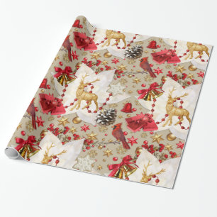 Papel de envolvimiento de chispas para navidades