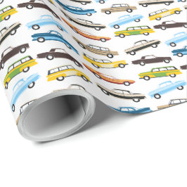 Papel de envolvimiento de coches de época