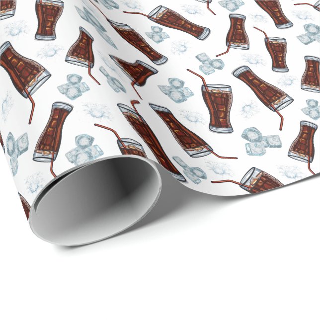 Papel de envolvimiento de Cola (Esquina del rollo)