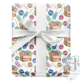 Papel de envolvimiento de crochet