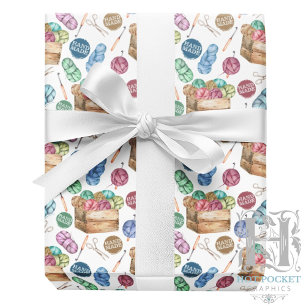 Papel de envolvimiento de crochet