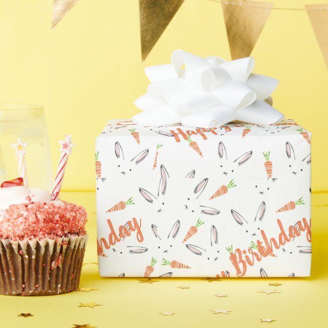 Papel de envolvimiento de cumpleaños feliz para co (Fiesta de cumpleaños )