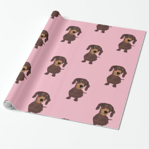 Papel de envolvimiento de Dachshund de salchicha r