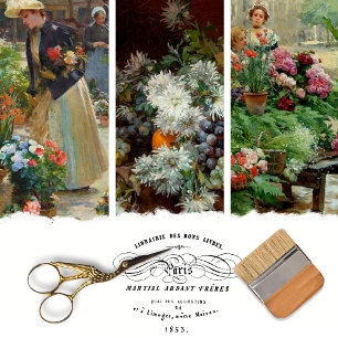 Papel de envolvimiento de descomposición del merca