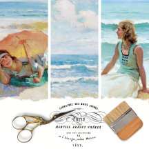 Papel de envolvimiento de descones de playa para m