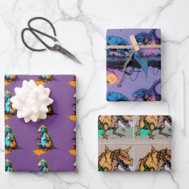 Papel de envolvimiento de dinosaurios - Resumen de