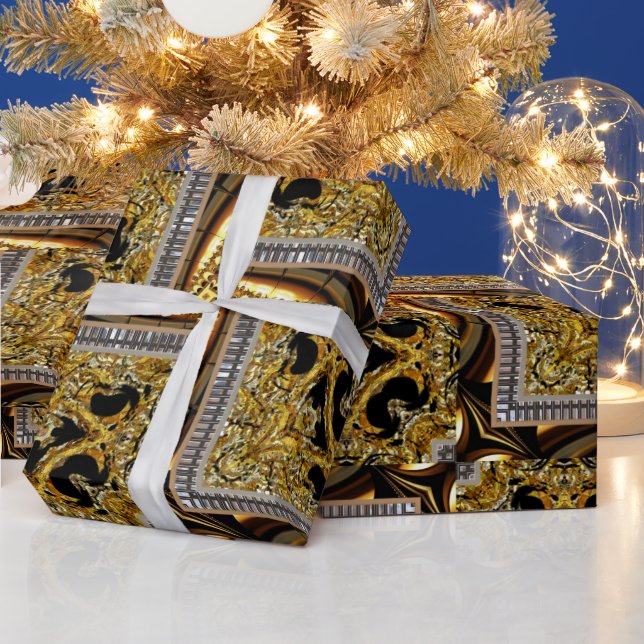 Papel de envolvimiento de diseño elegante de Valle (Vacaciones)