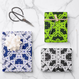 Papel de envolvimiento de encaje de 3