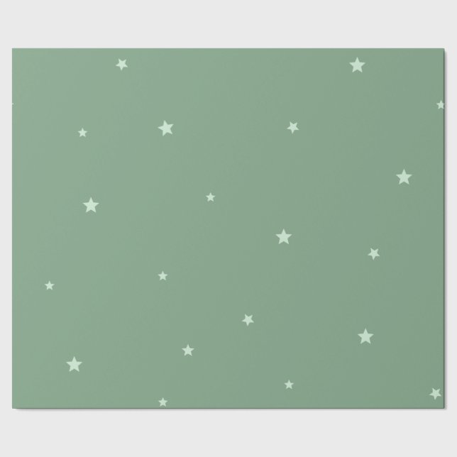 Papel de envolvimiento de estrella azul lechera (Costura)