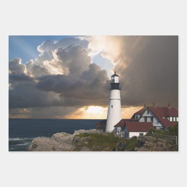 Papel de envolvimiento de faro (Anverso)