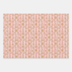 Papel de envolvimiento de fichas navidades conjunt