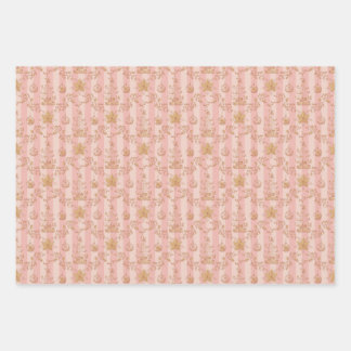 Papel de envolvimiento de fichas navidades conjunt