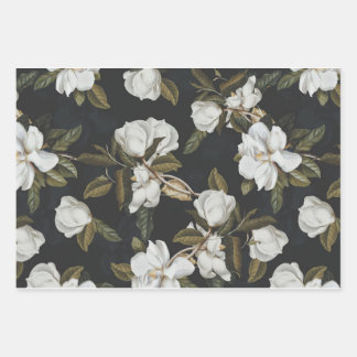 Papel de envolvimiento de flores de Magnolia
