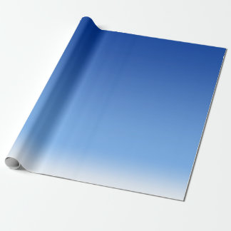 Papel de envolvimiento de fondo de cielo azul de 3