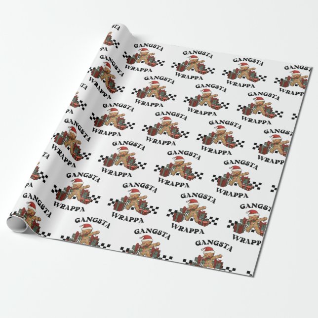 Papel de envolvimiento de Gangsta Wrappa (Desenrollado)