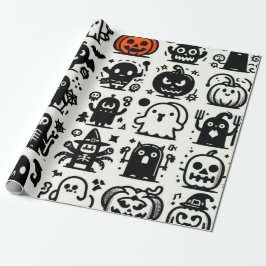 Papel de envolvimiento de Halloween
